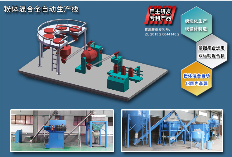 JHL1000自動化粉體生產線