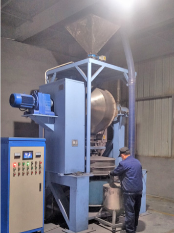 寧波金鑫粉末冶金采購鐵粉雙運動三維混合機