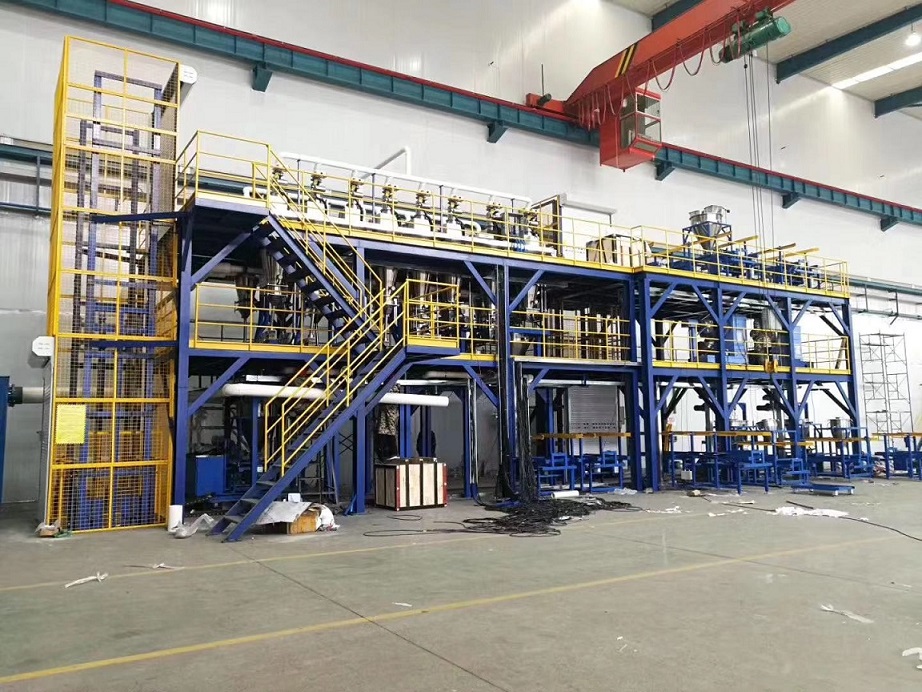 金合牌粉末混合機加工線模型一展示圖片