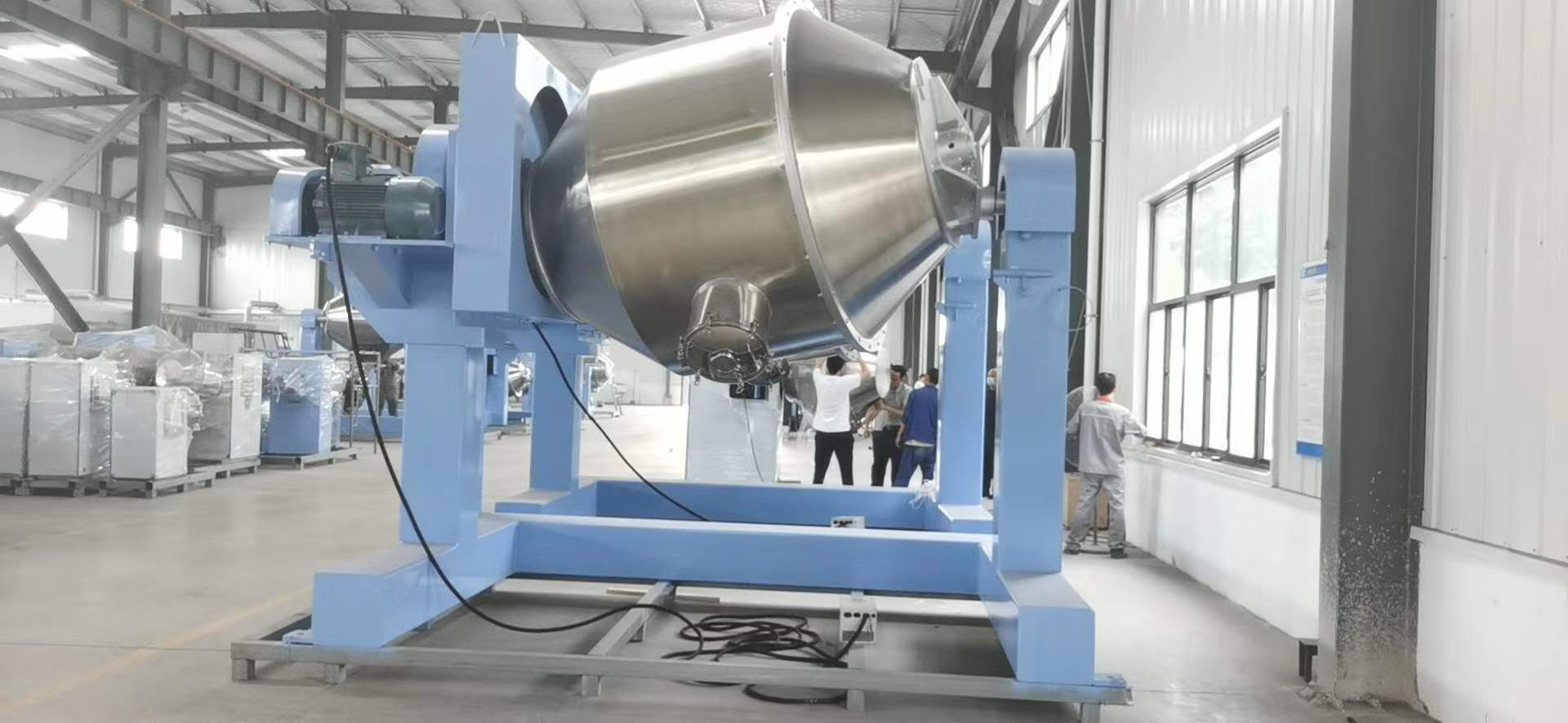 混合機常用的幾種投料方式