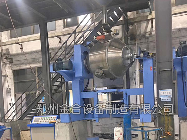 金合三維混合機自動化生產線